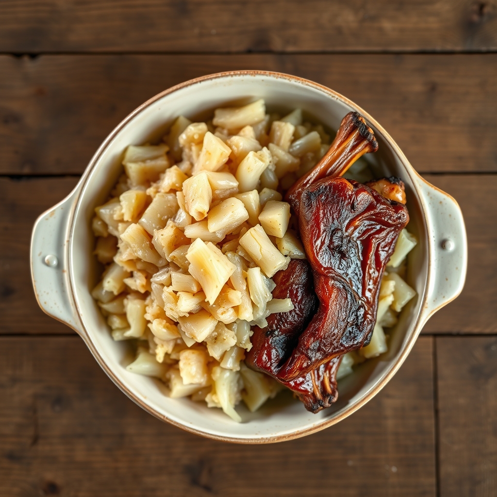 Spareribs And Sauerkraut