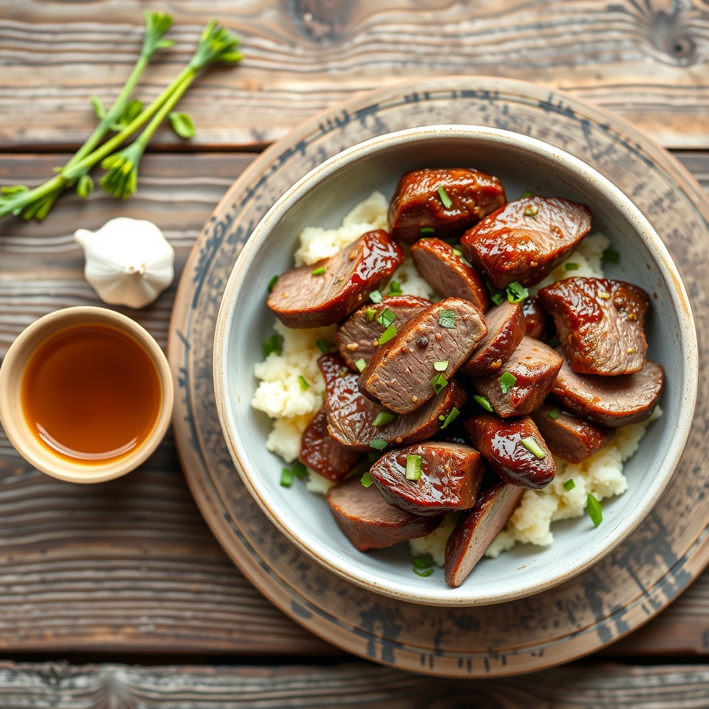Spicy Beef Strips