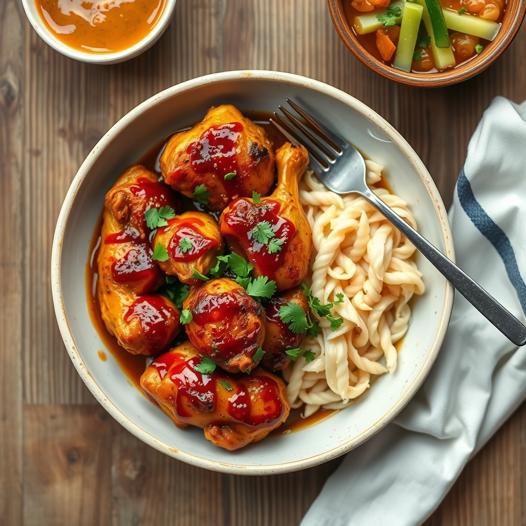 Spicy Glazed Chicken