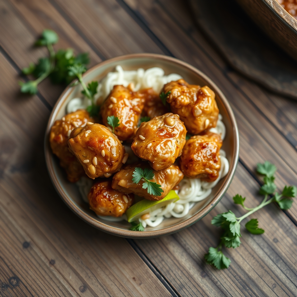 Spicy Peanut Chicken