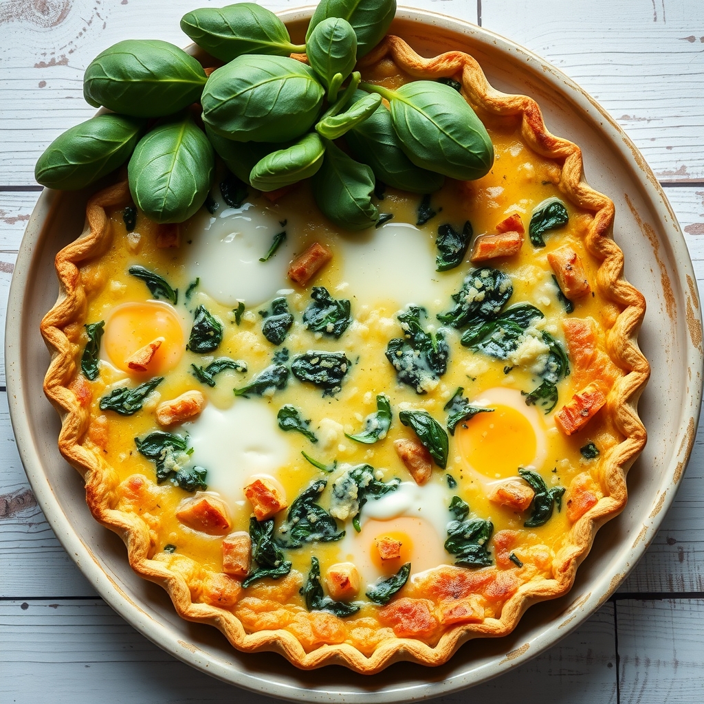 Spinach Quiche