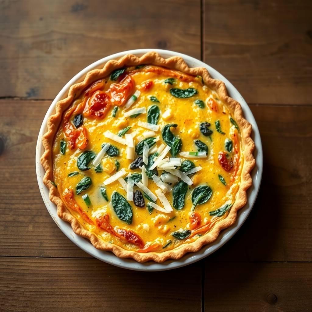 Spinach Quiche