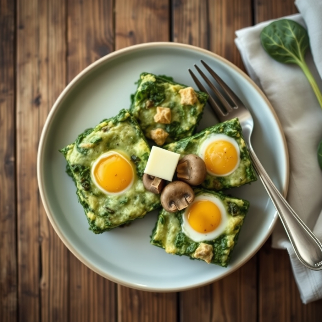 Spinach Squares