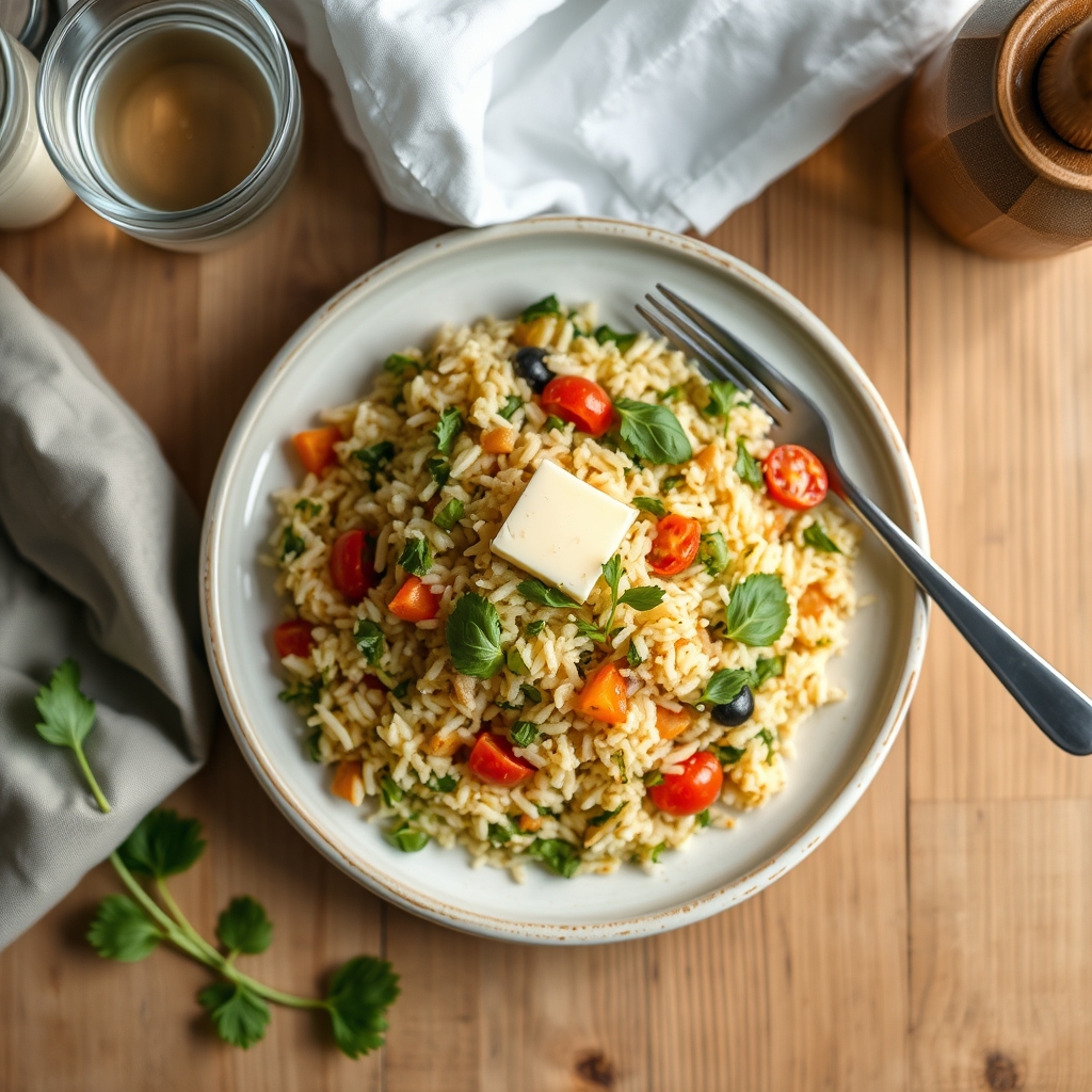 Springtime Garden Pilaf