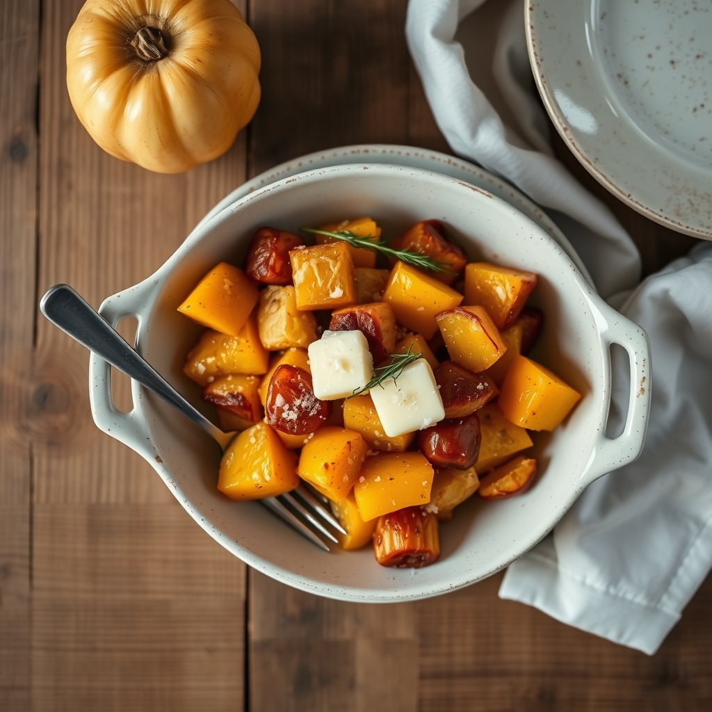 Squash And Apple Bake