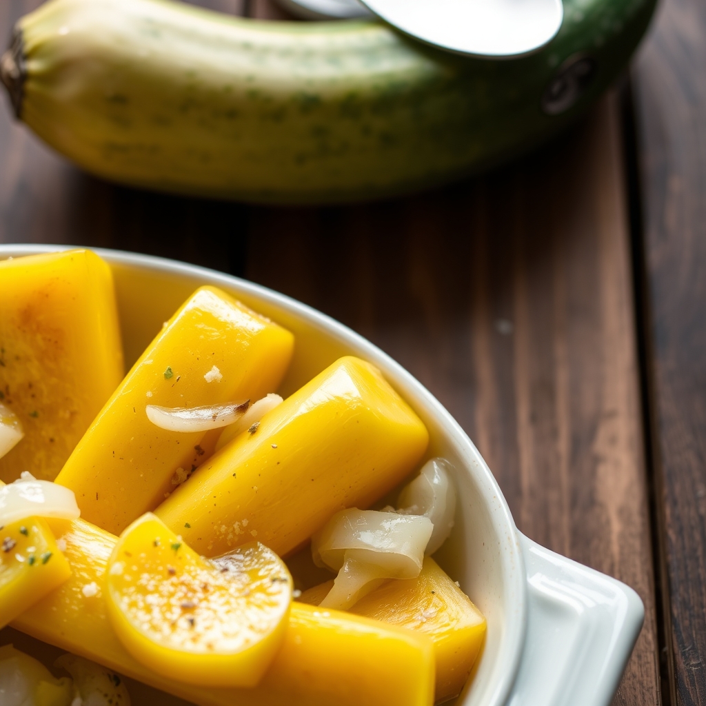 Steamed Yellow Squash