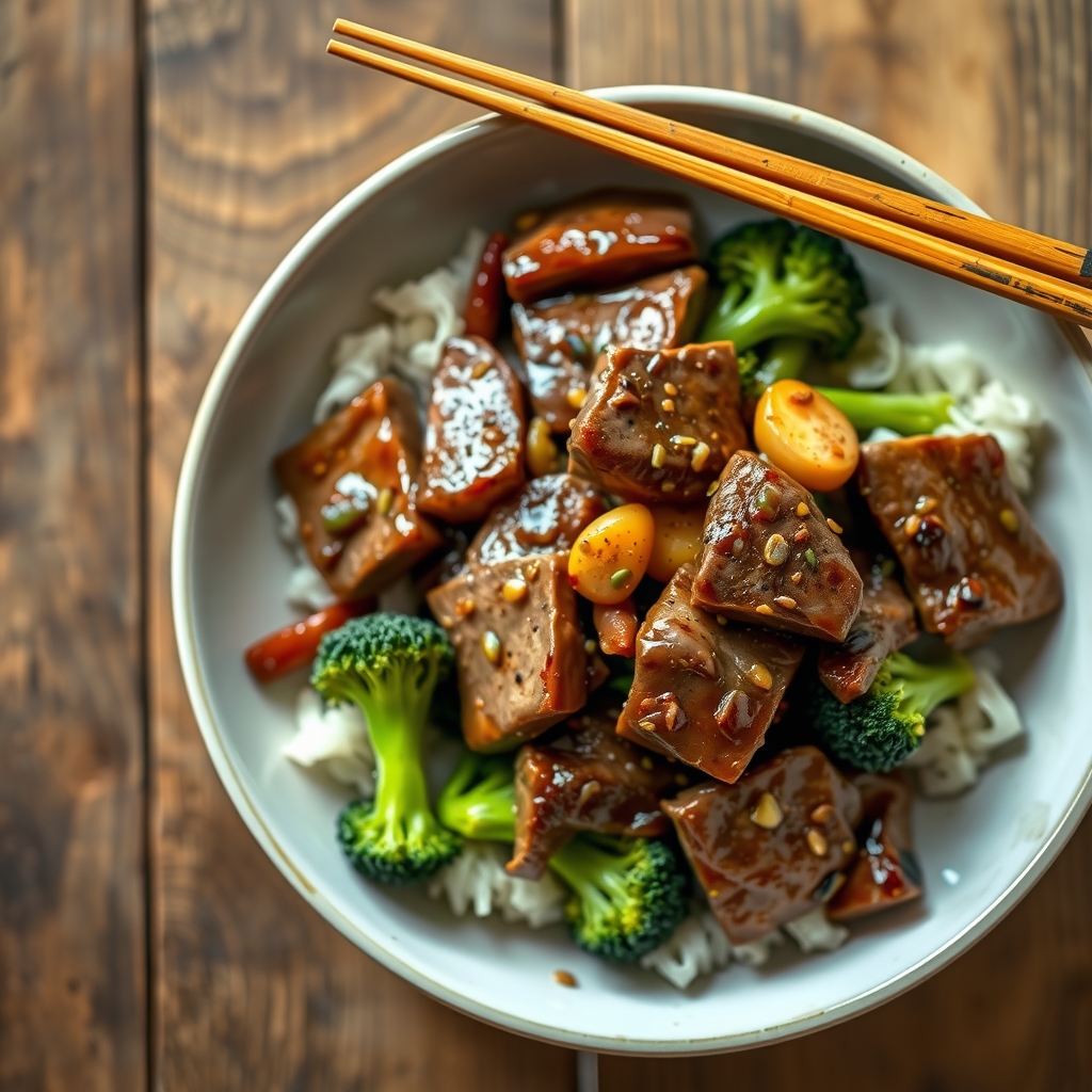 Stir-Fried Beef And Broccoli