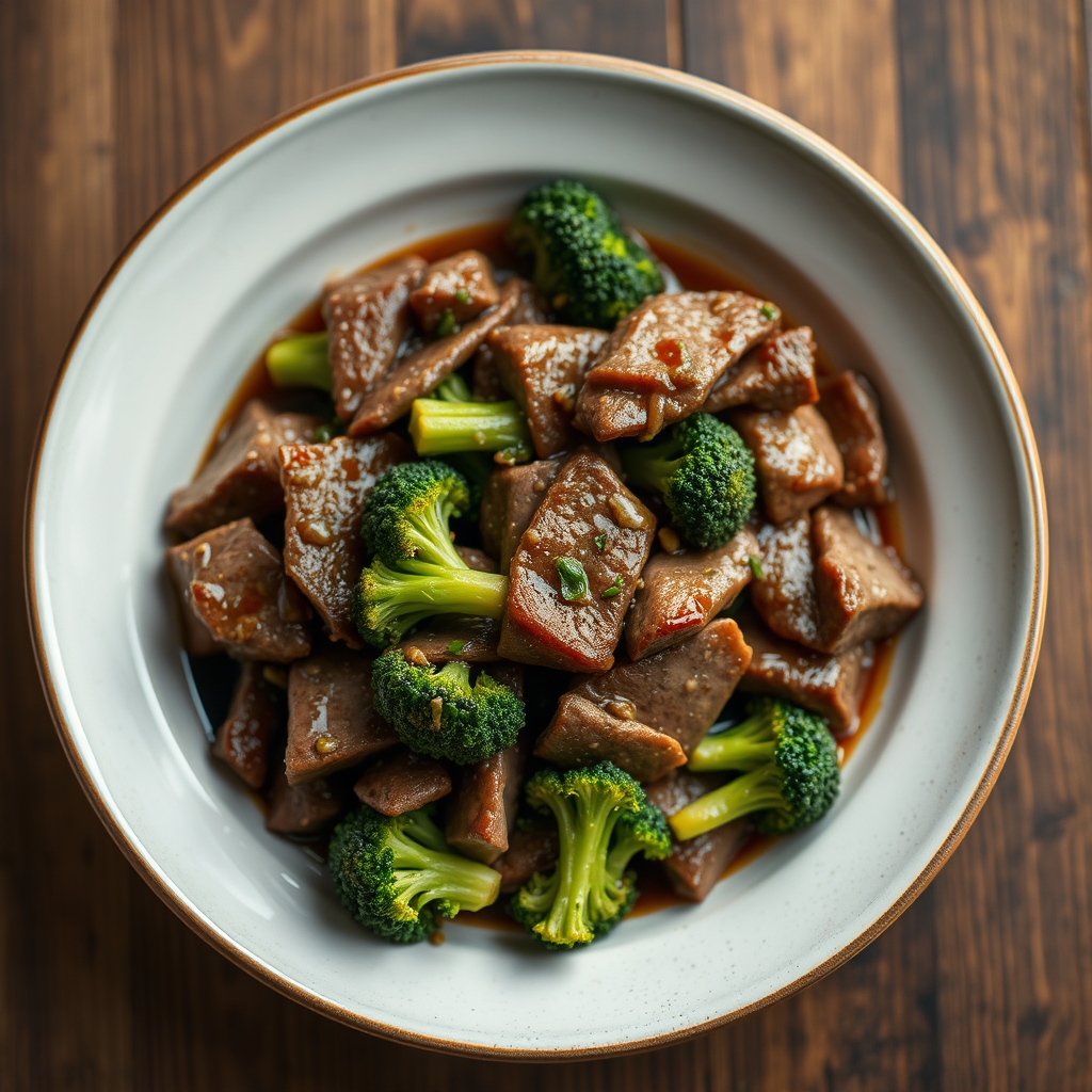 Stir-Fried Beef And Broccoli