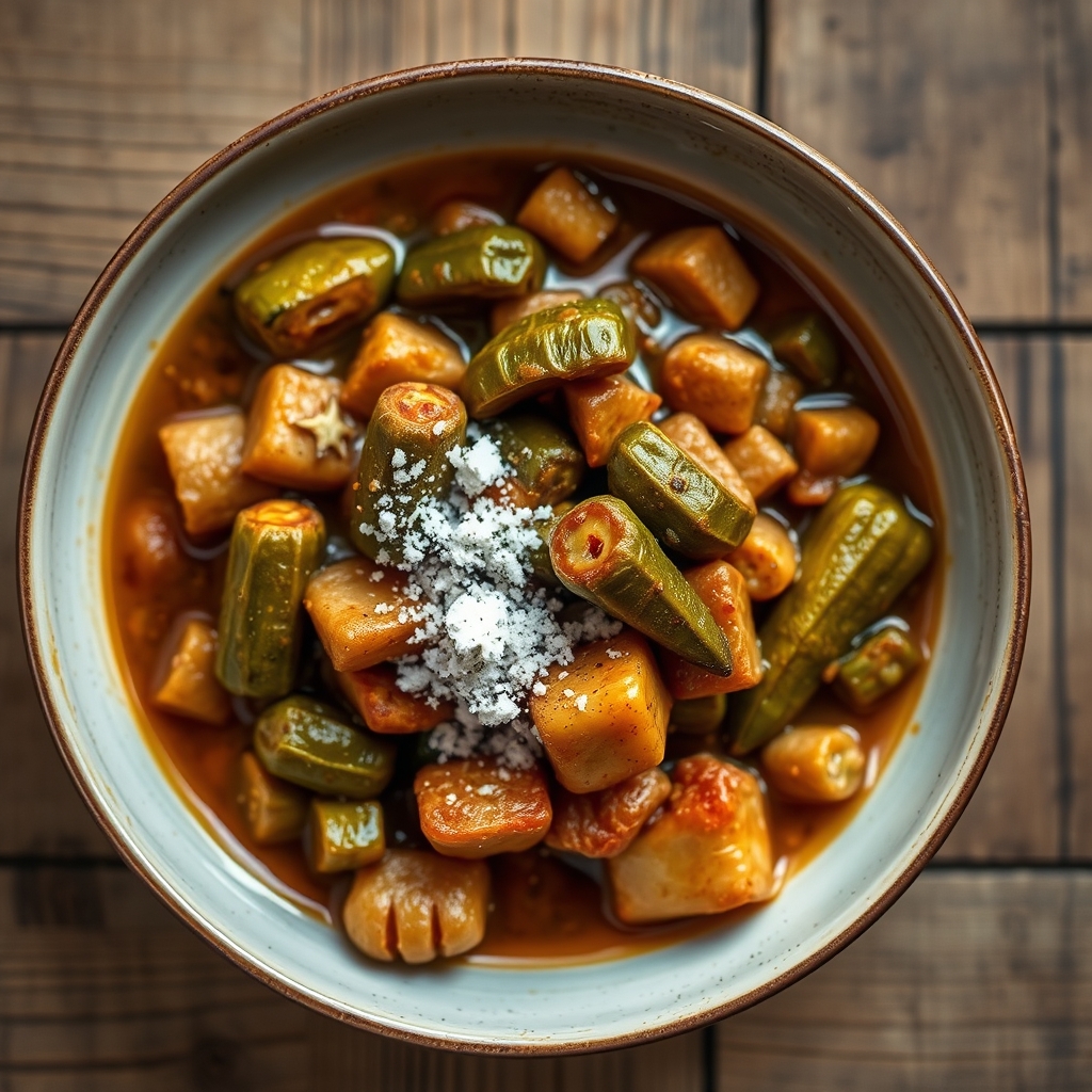 Stir-Fried Gumbo