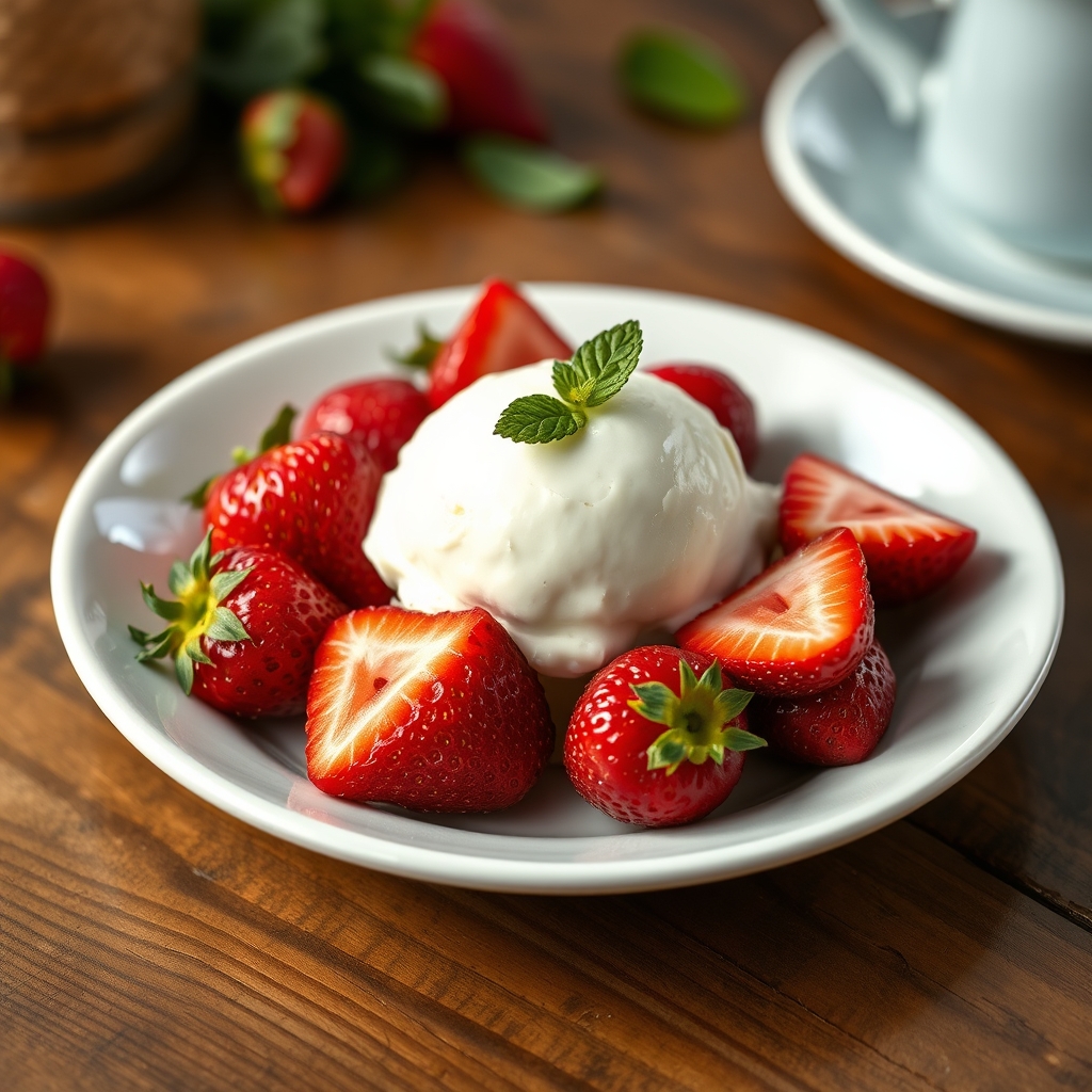 Strawberries And Cream