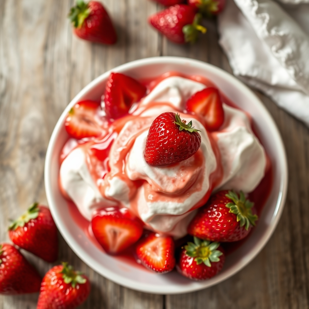 Strawberry Angel Dessert