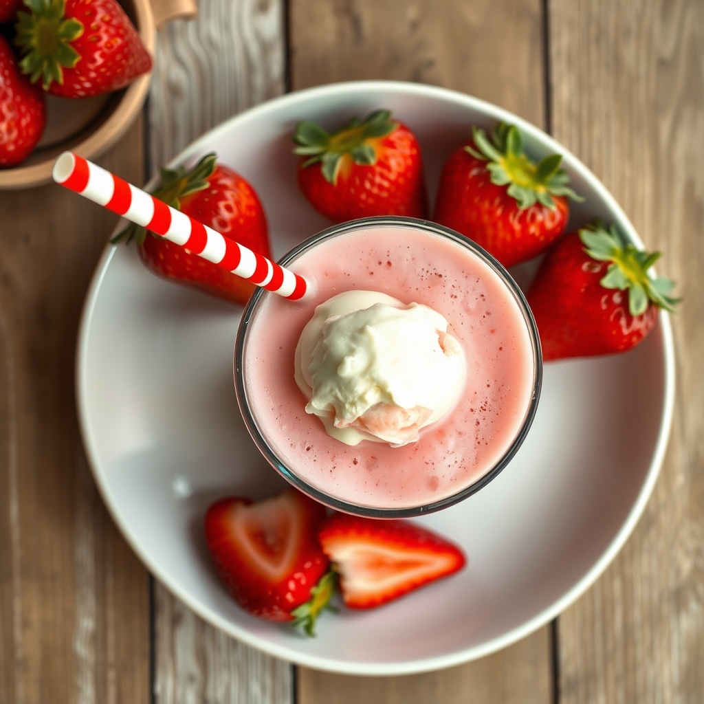 Strawberry Milkshake