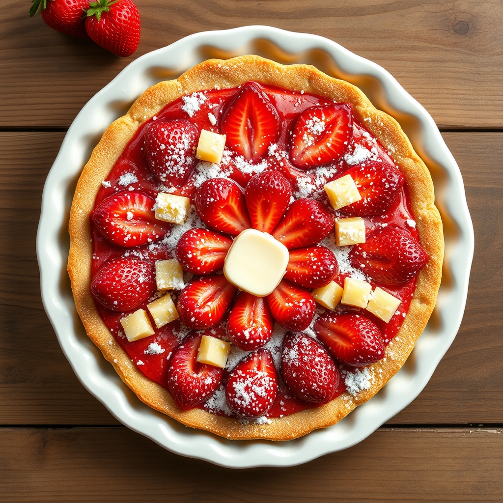 Strawberry Pizza Pie