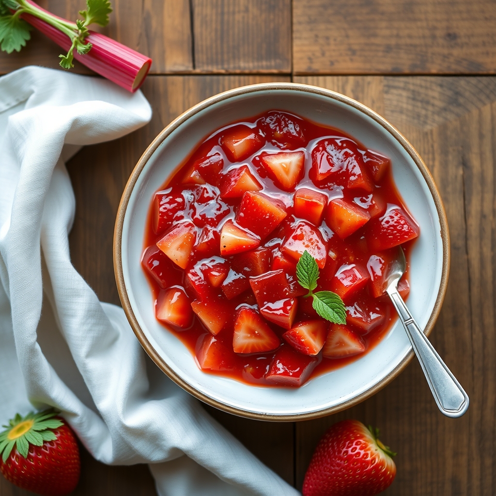 Strawberry Rhubarb Jam