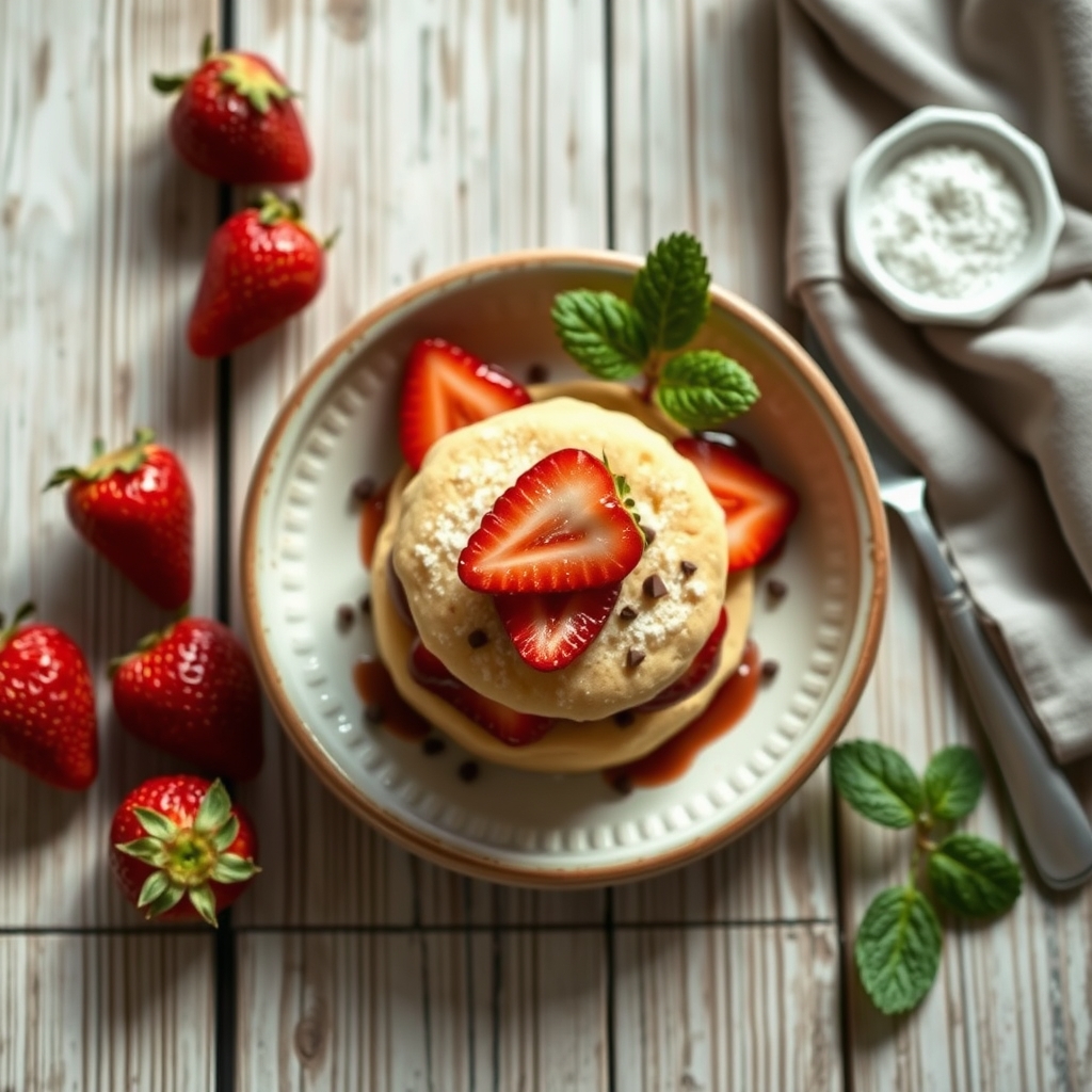 Strawberry Shortbread Shortcake