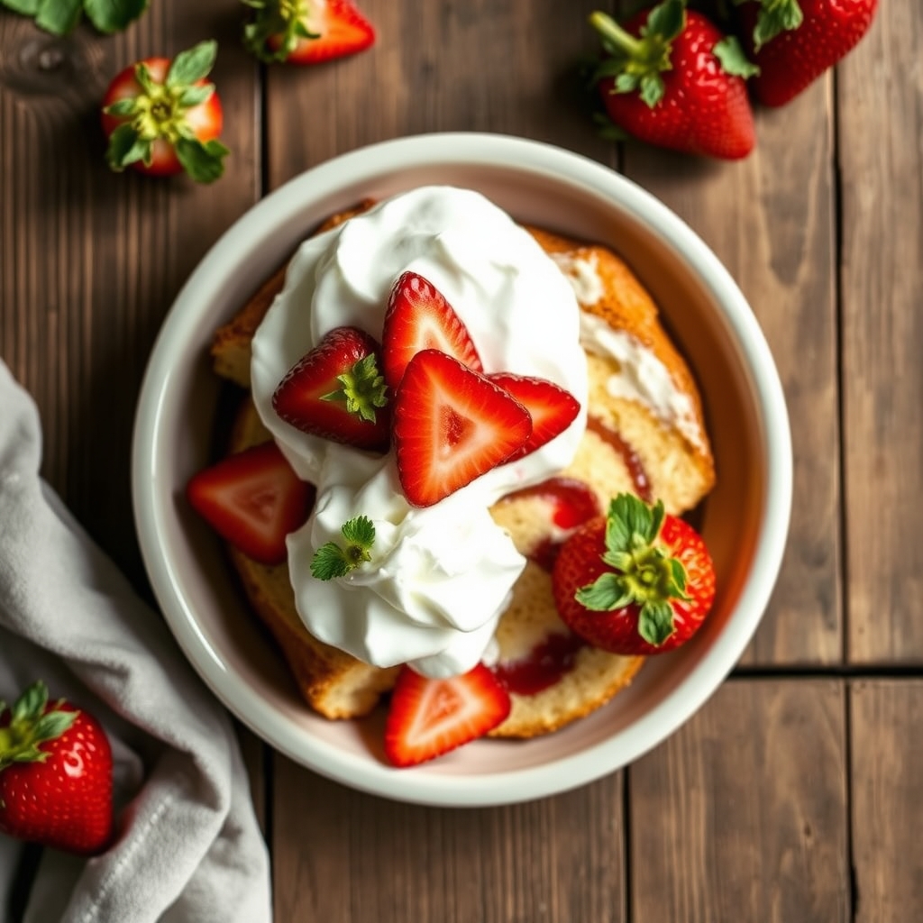 Strawberry Tunnel Cake