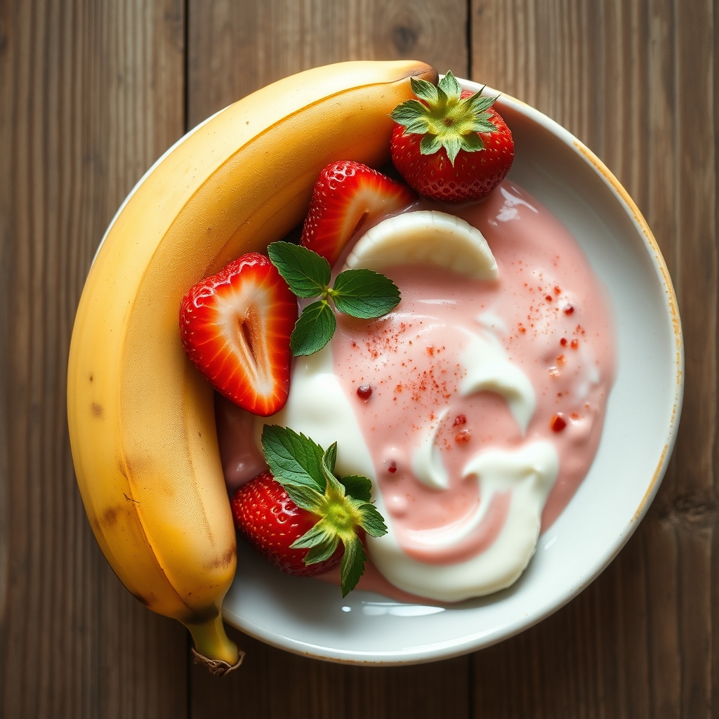Strawberry-Yogurt Drink