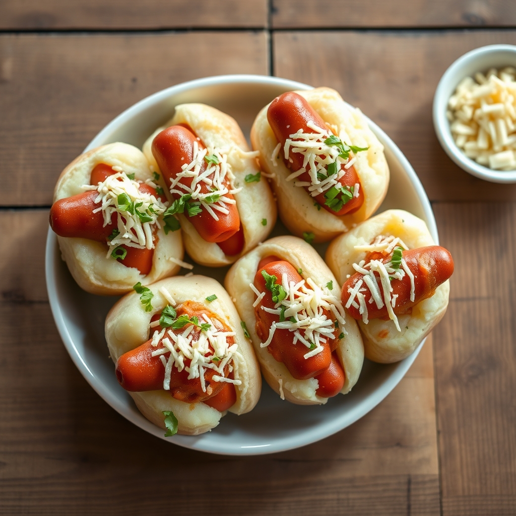 Stuffed Hot Dogs