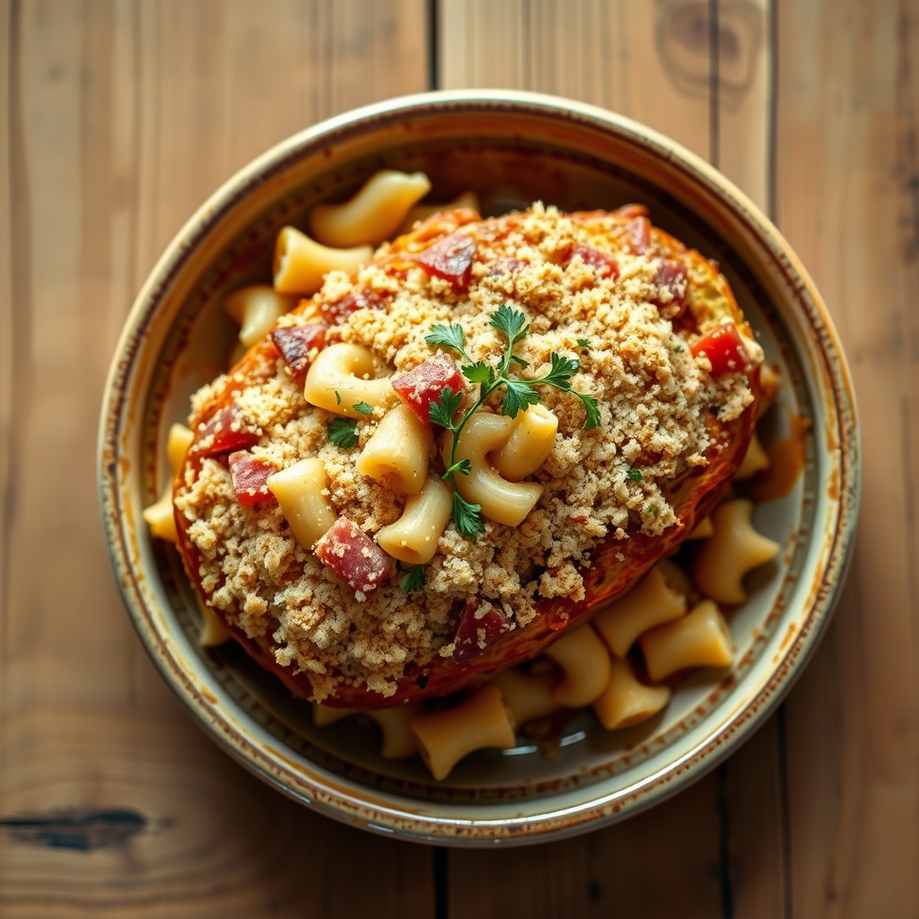 Stuffed Luncheon Loaf