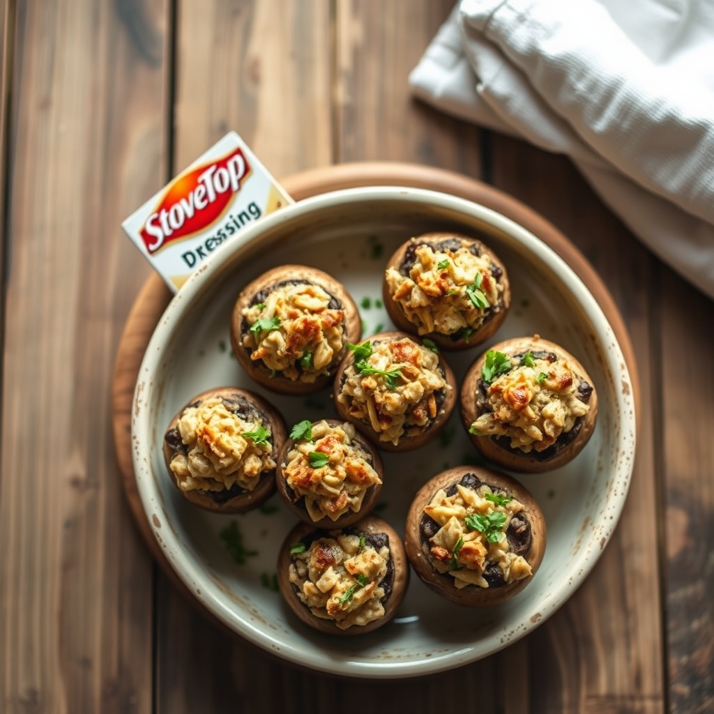 Stuffed Mushrooms(Appetizer)