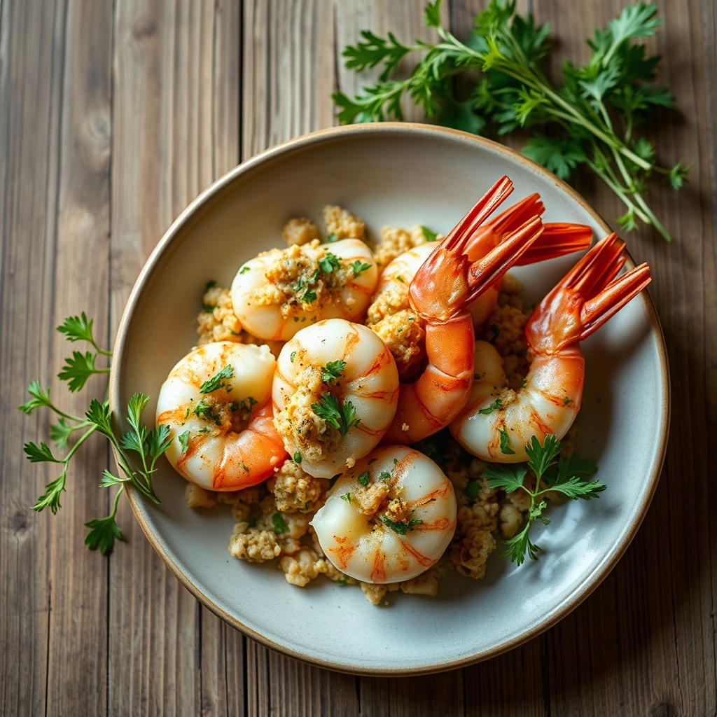 Stuffed Shrimp(Scampi Ripieni)
