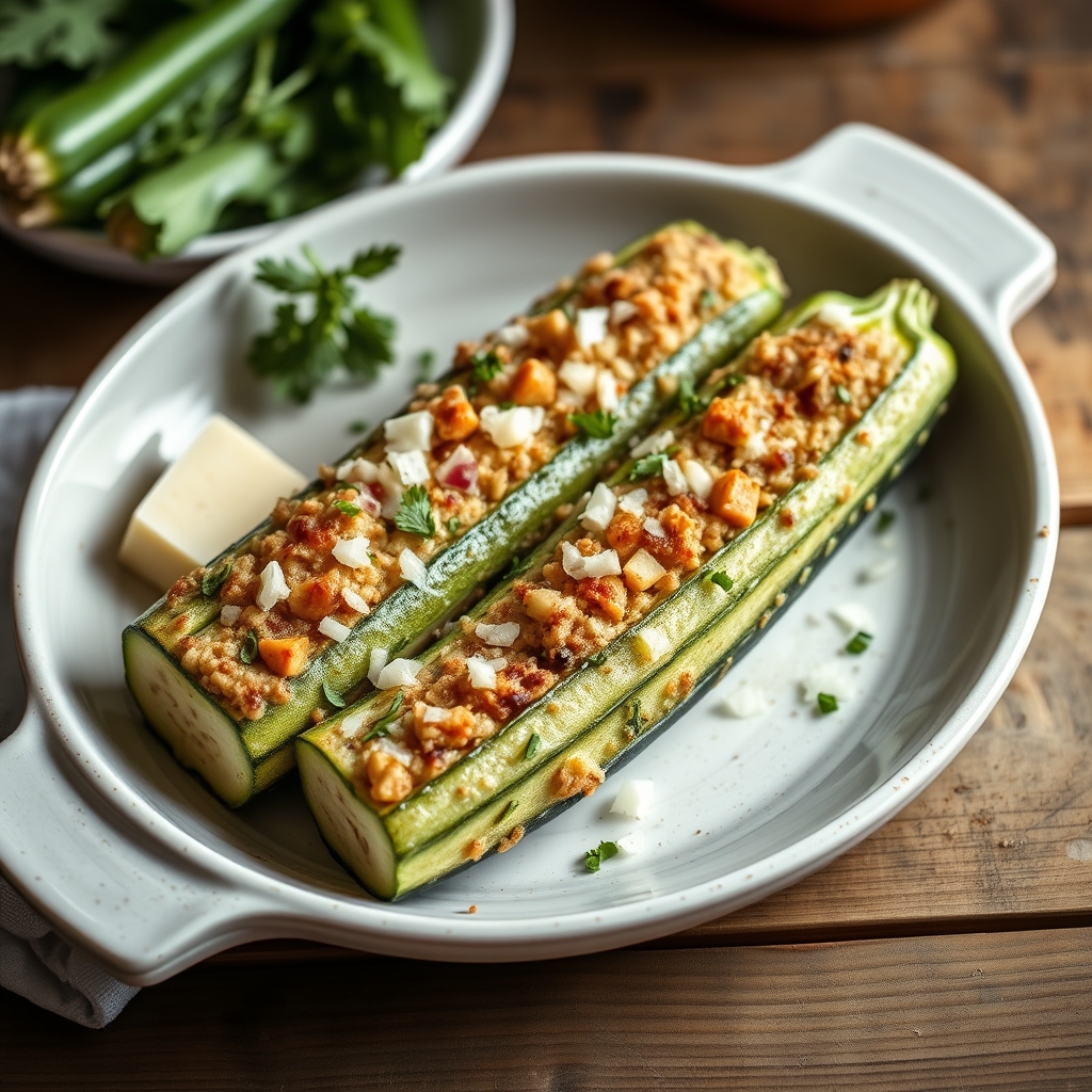 Stuffed Zucchini
