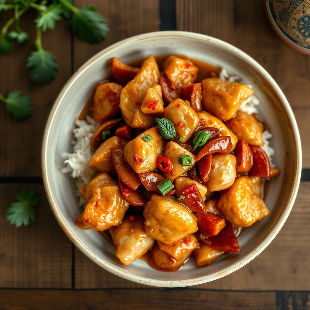 Sweet And Sour Chicken Stir-Fry