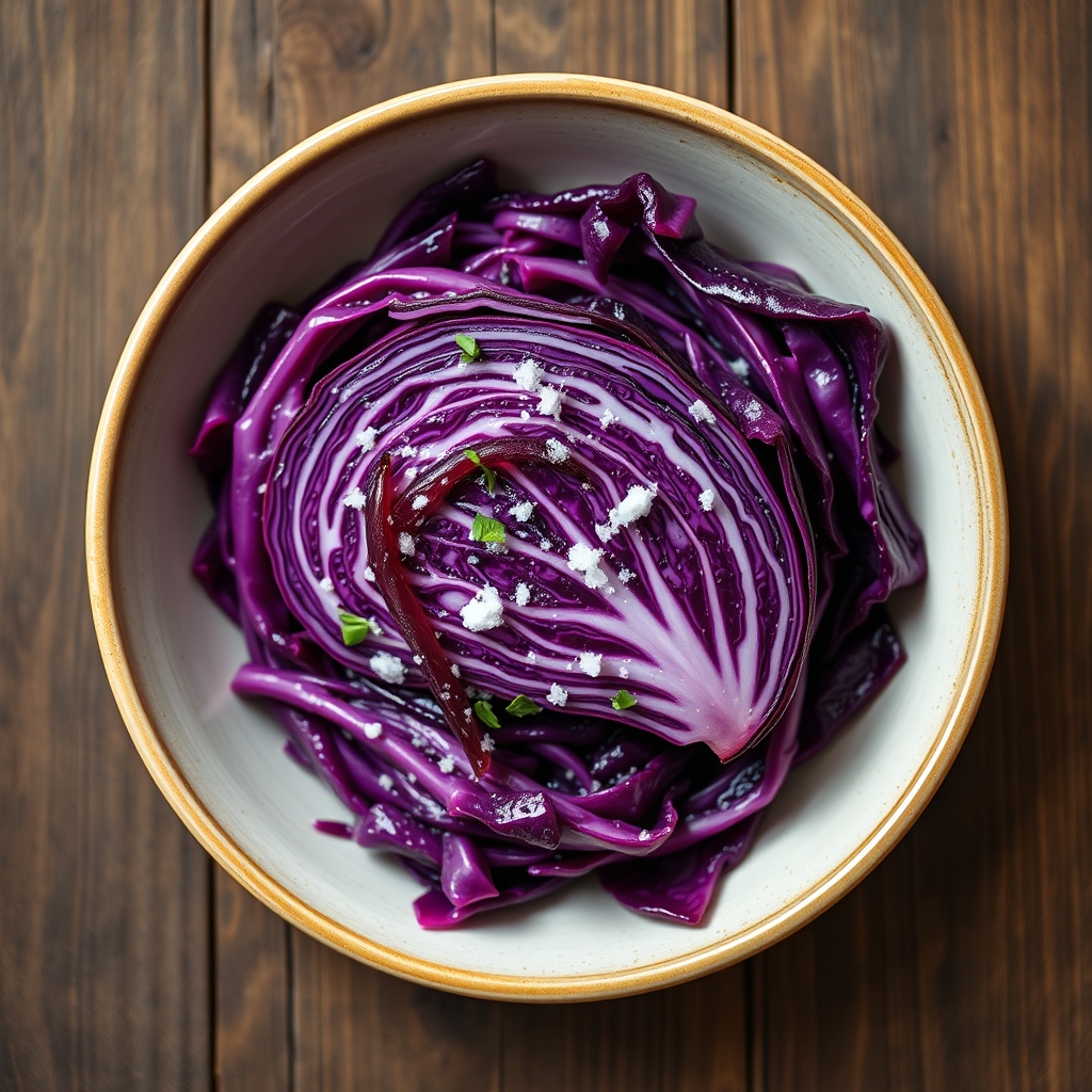 Sweet And Sour Red Cabbage