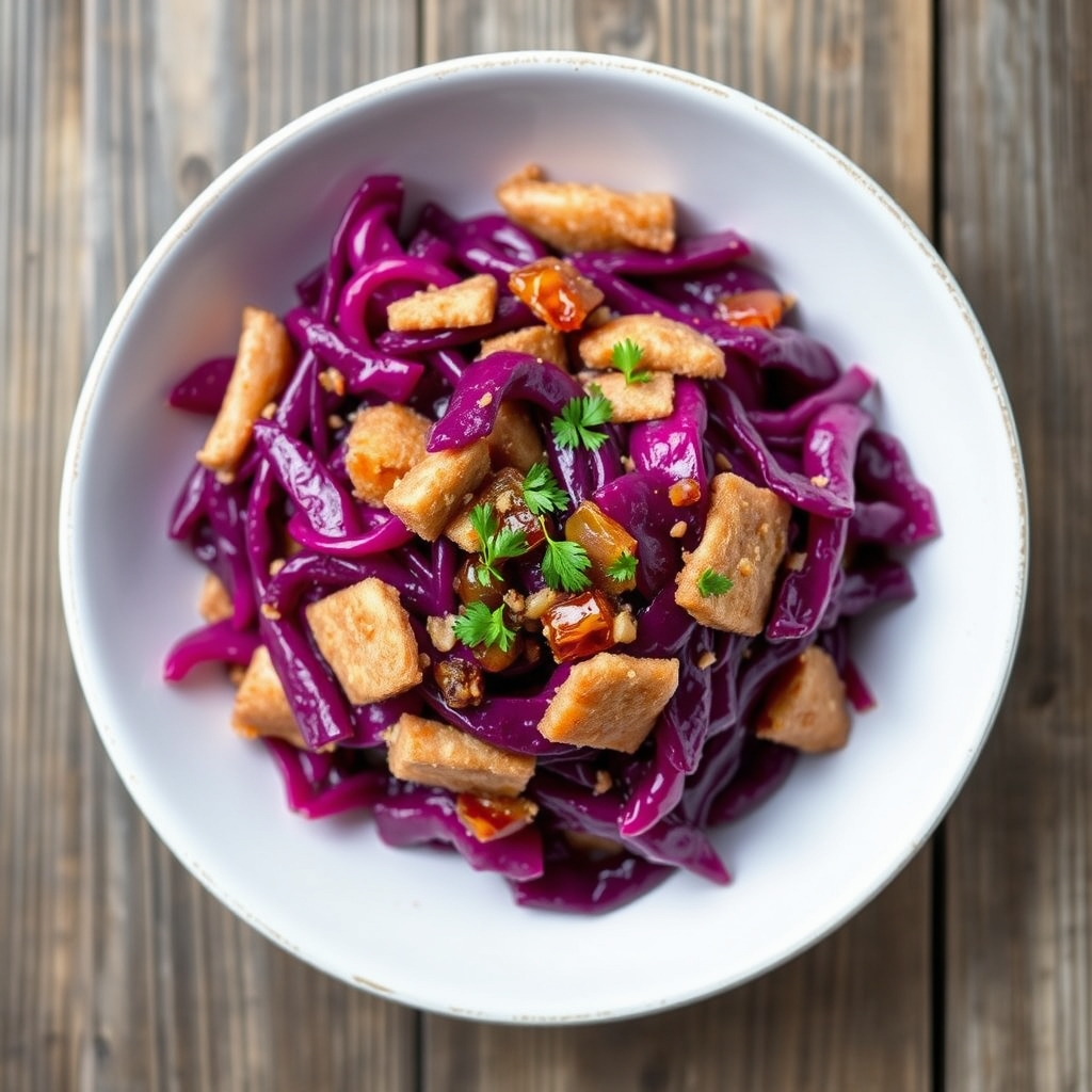 Sweet-Sour Red Cabbage
