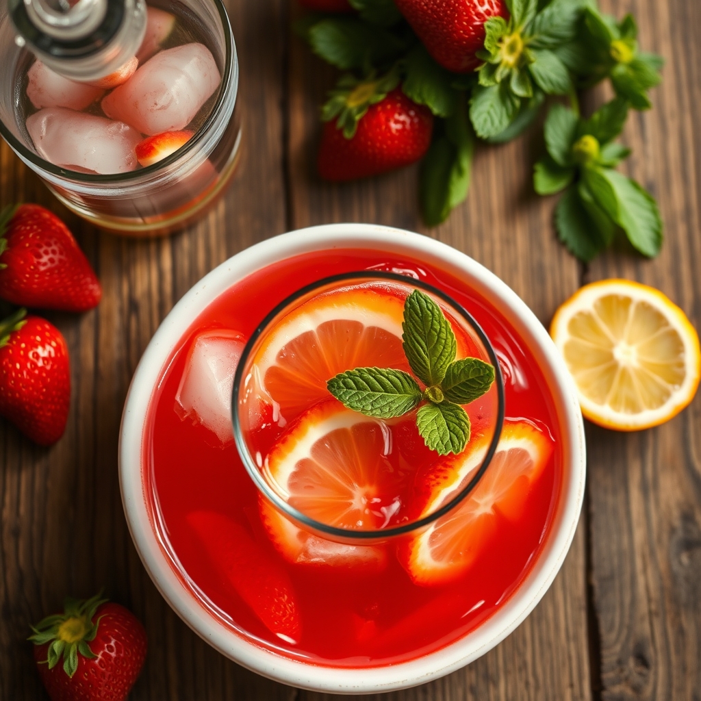 Tangy Strawberry Punch
