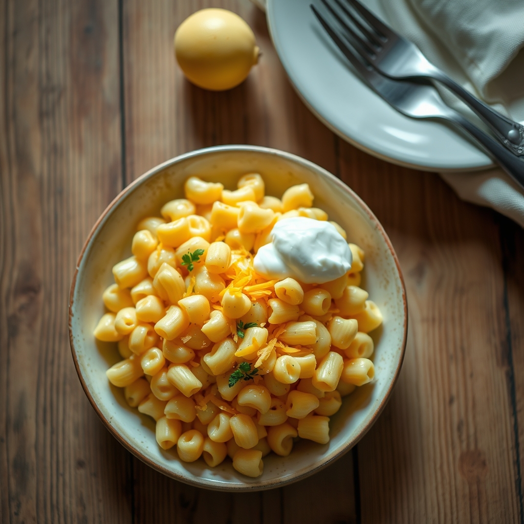 The Lady'S Cheesy Mac