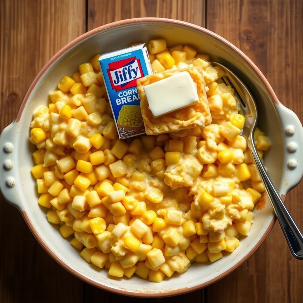 Three Corn Casserole
