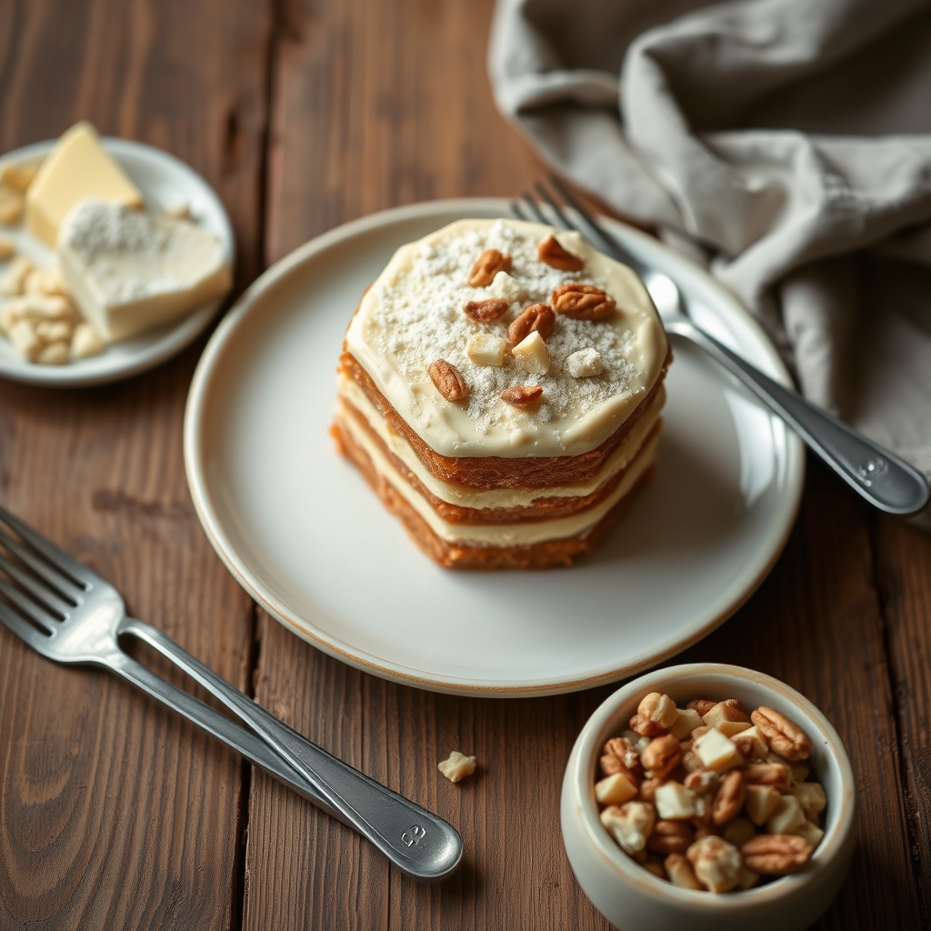 Three Layer Pudding Cake