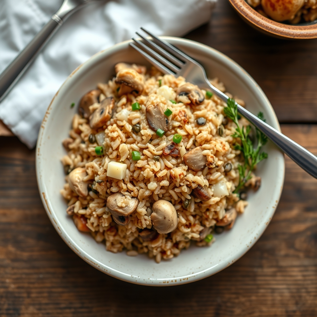 Turkey And Wild Rice Casserole