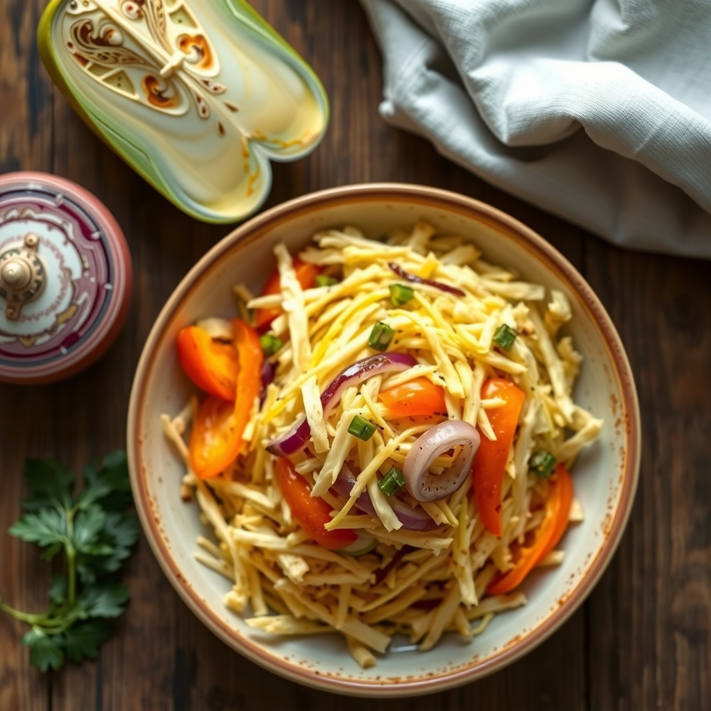 Turmeric Slaw
