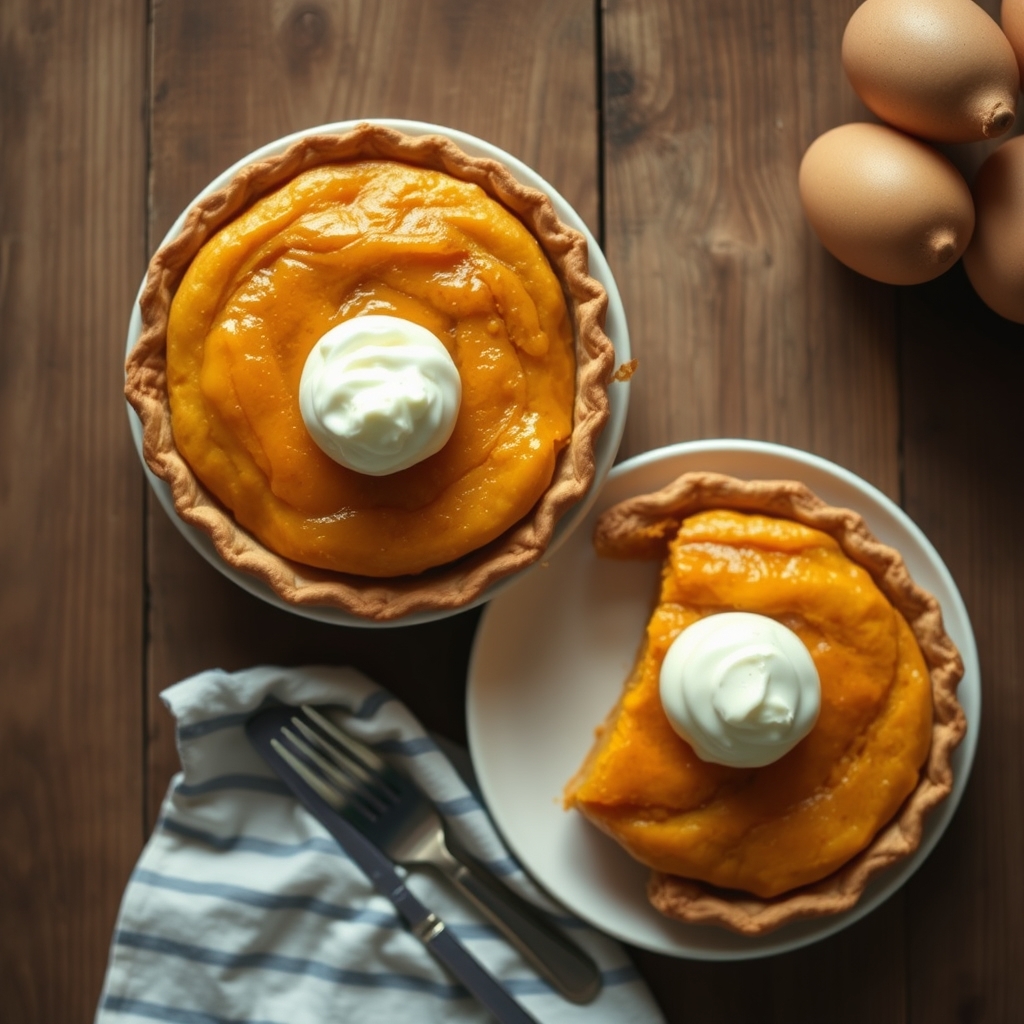 Two Sweet Potato Pies