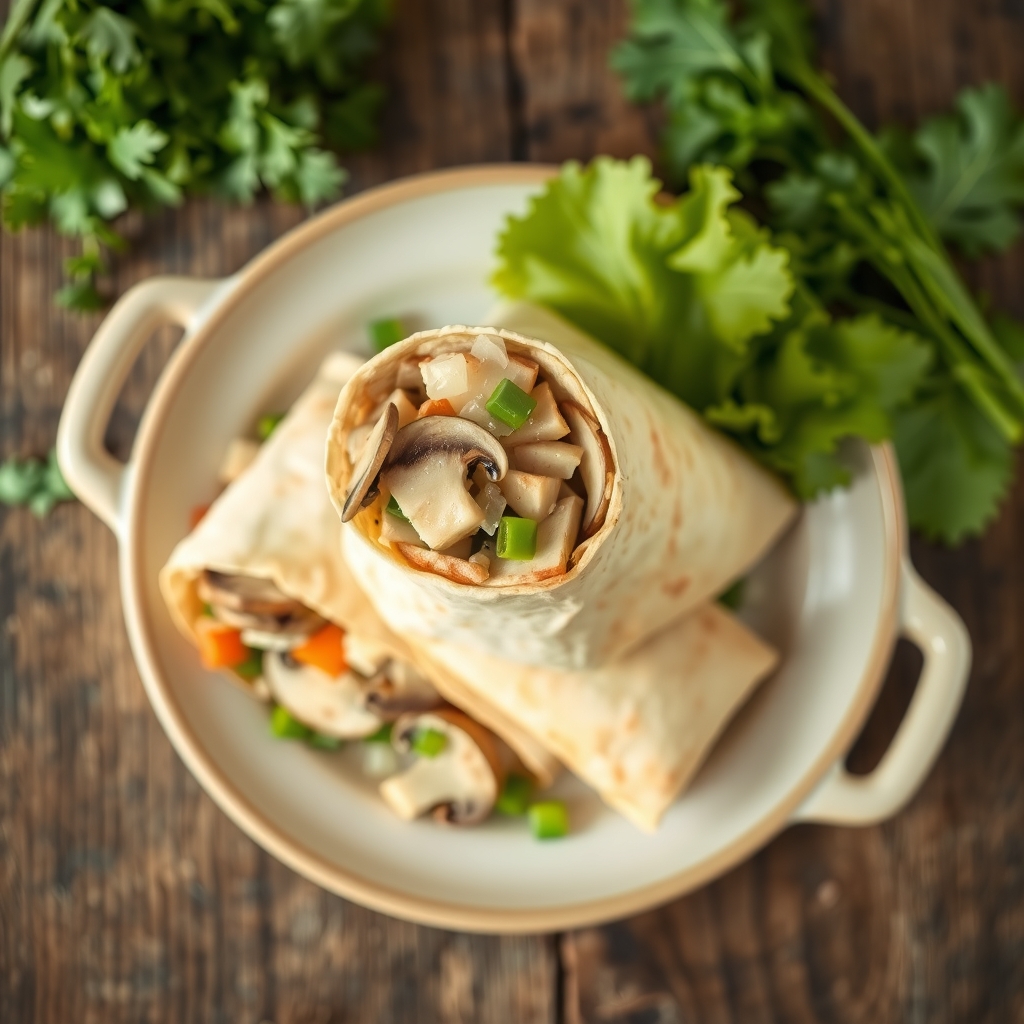 Vegetable Burritos(Low-Fat)