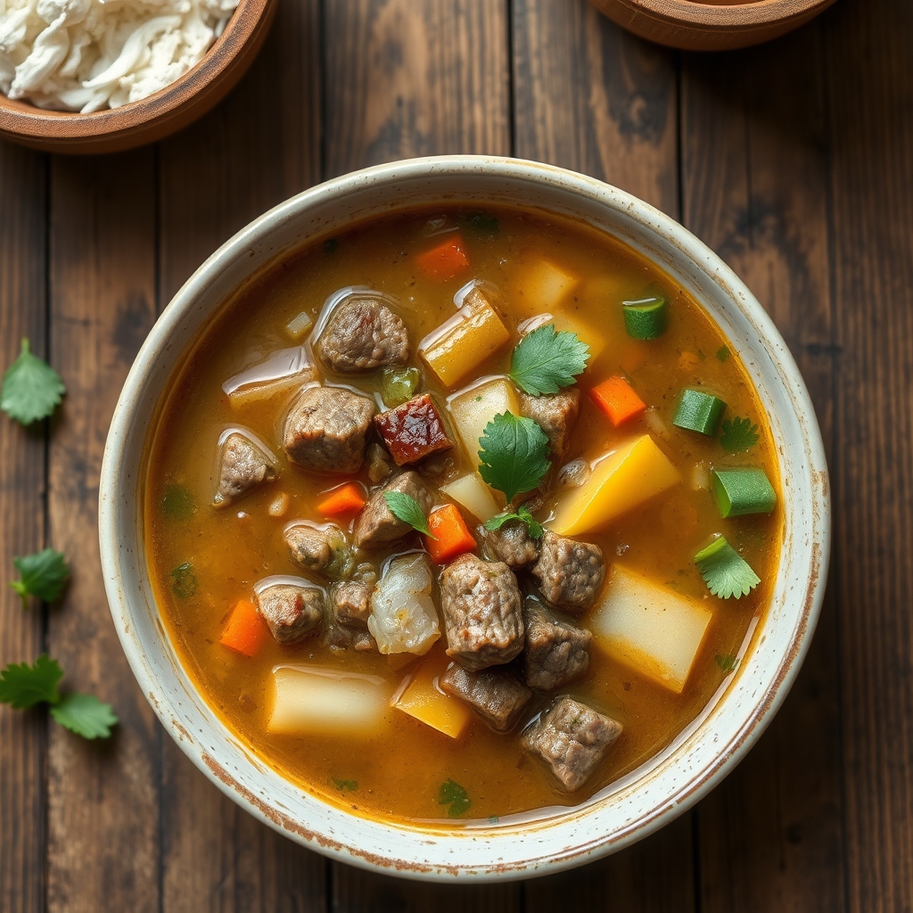 Veggie Beef Soup
