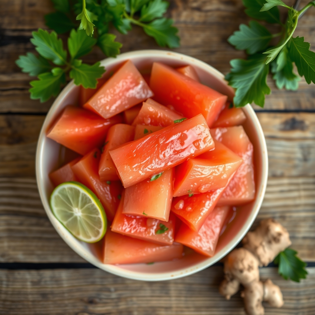 Watermelon Rind Pickles