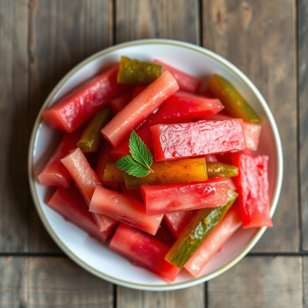Watermelon Rind Pickles
