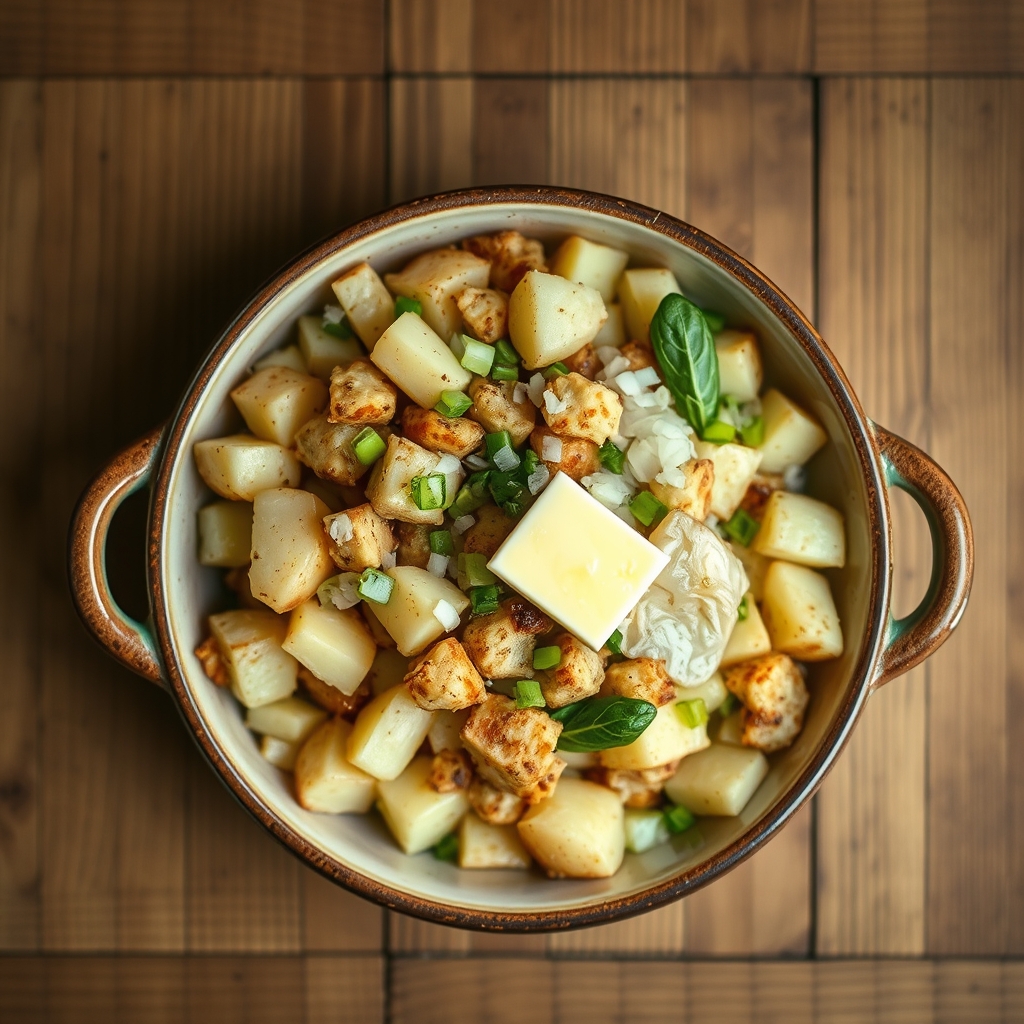 When You Can'T Decide ... Stuffing Or Potatoes