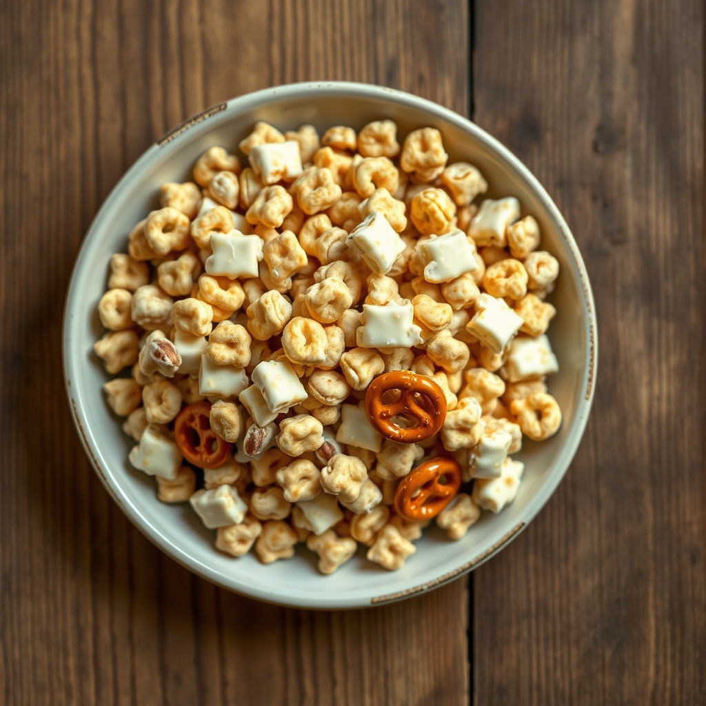 White Chocolate Chex Mix