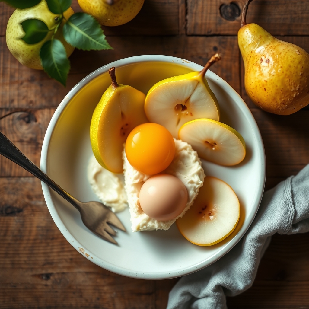 White Pear Cake(Quick, Easy And Delicious!)