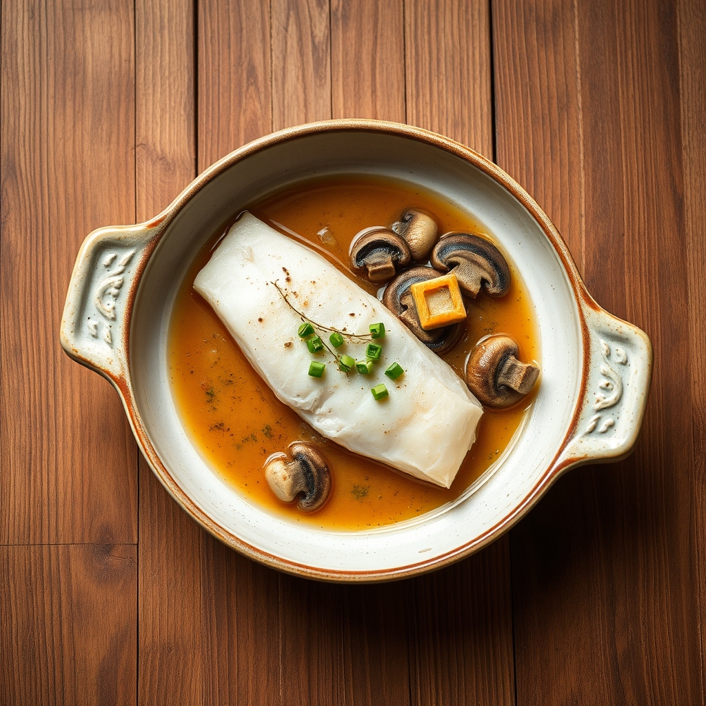 Whitefish Poached In Wine