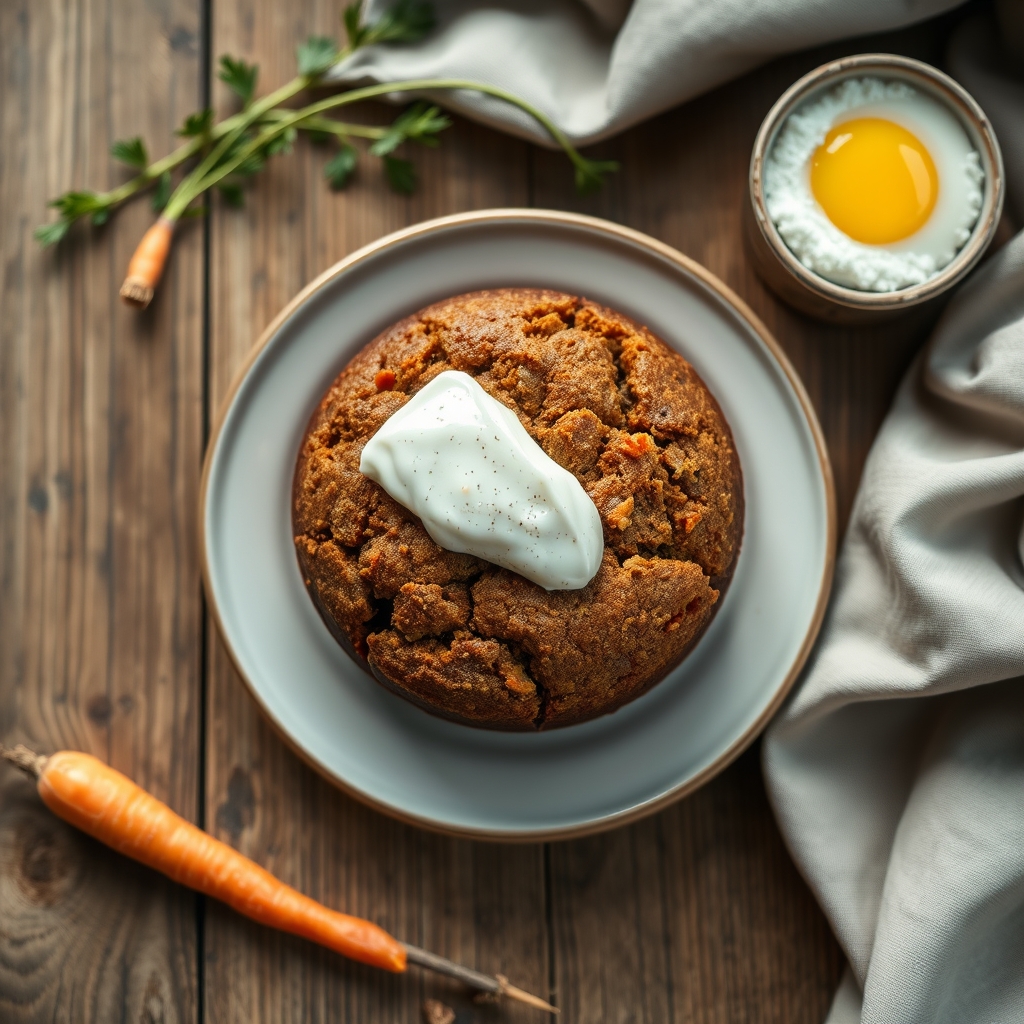 Whole Wheat Carrot Cake