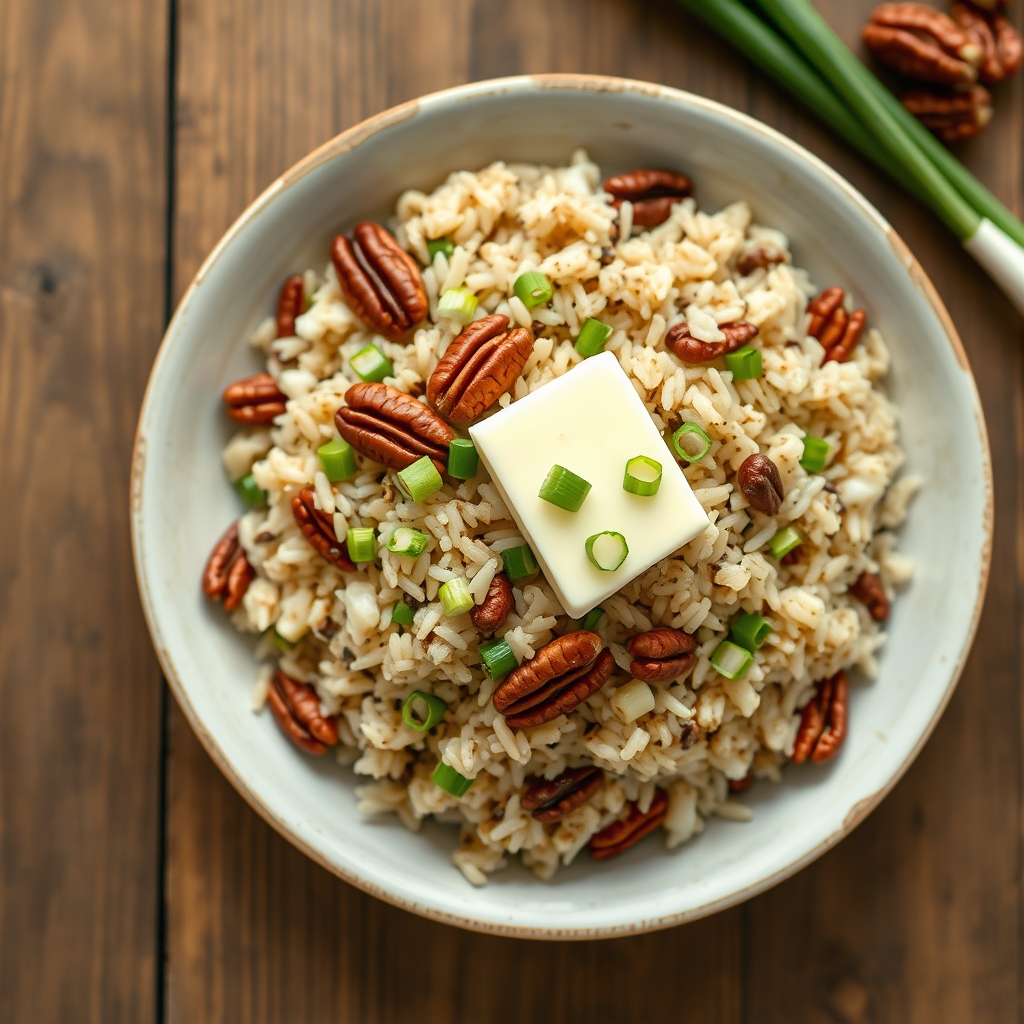 Wild Rice With Pecans