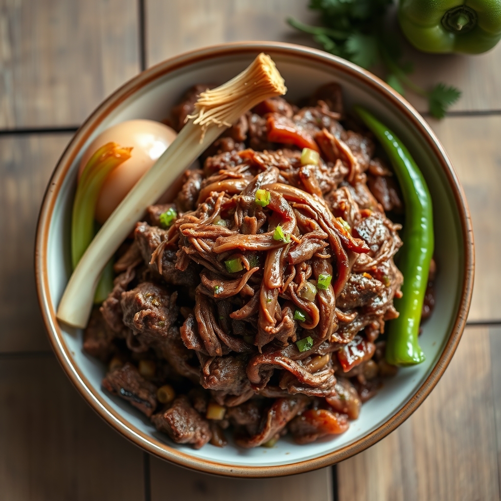 Worm Meat(Shredded Barbecue Beef)