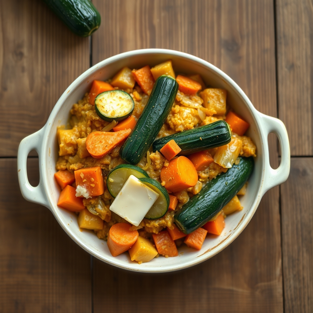 Zucchini-Carrot Casserole