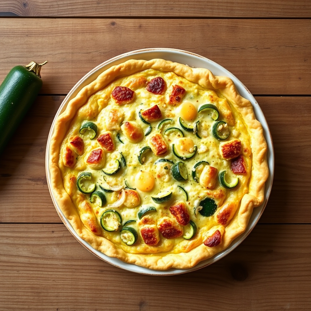 Zucchini Quiche